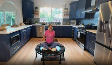 No Jumping Rebounder Workout for Absolute Beginners